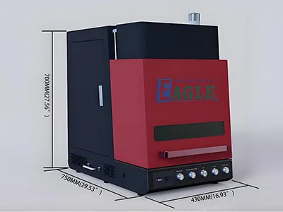 Máquina de Marcação a Laser de Fibra Integrada