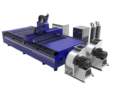 Máquina de Corte a Laser de Fibra com Mesa Aberta